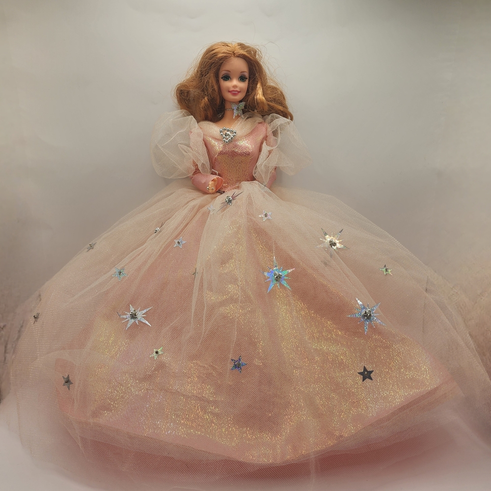 1995 Barbie Doll Glinda The Good Witch Wizard Of Oz Hollywood Legends Red‎ Hair